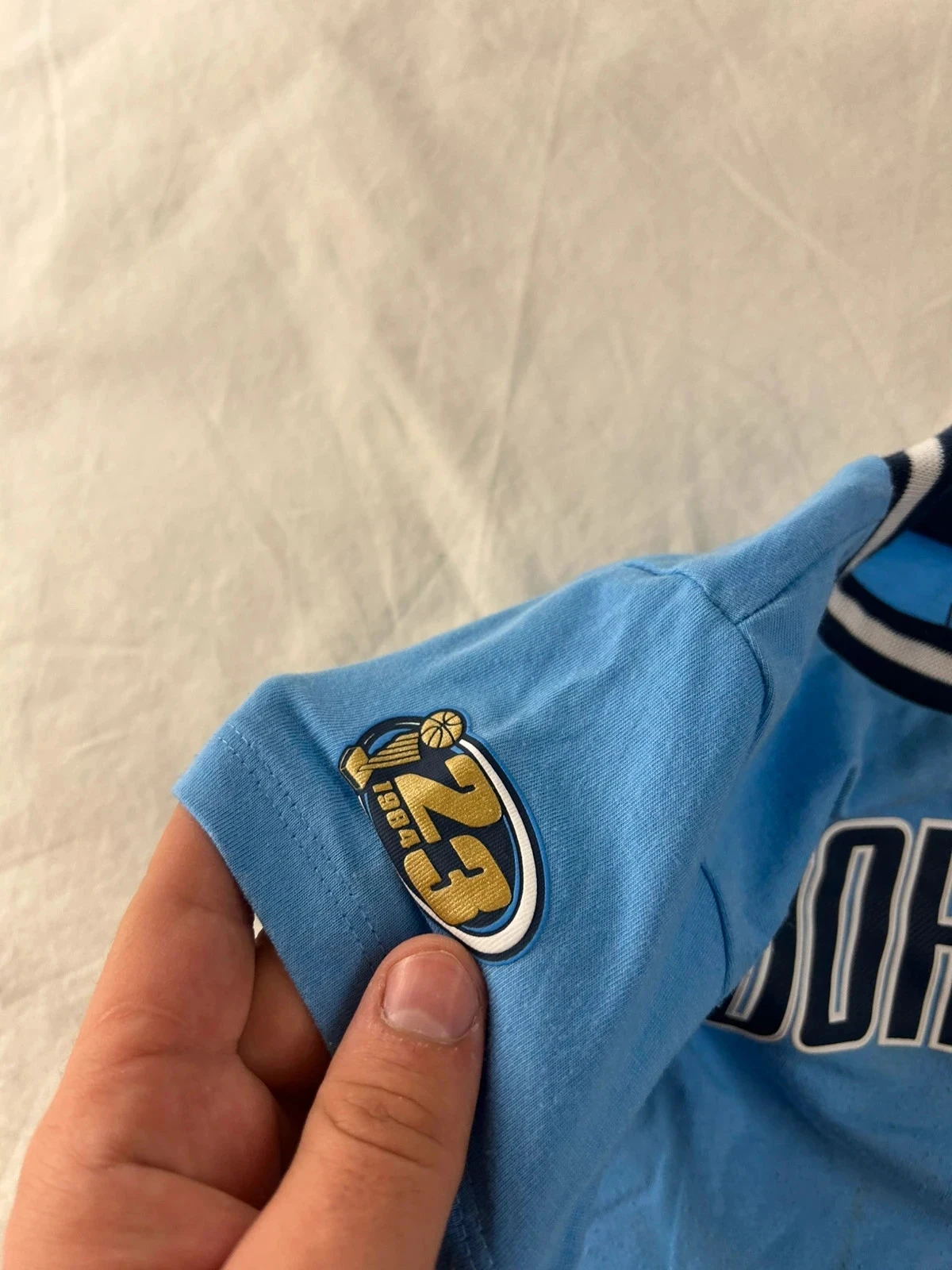 Camiseta azul claro para niños Jordan 24 meses – photo 6